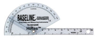 Baseline Plastic Goniometer - Finger - HiRes Flexion to Hyper-Extension — for Electrotherapy Pain Management