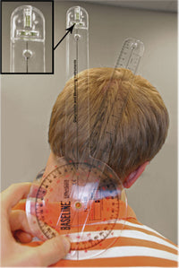 Baseline Plastic Absolute+Axis Goniometer - HiRes 360 Degree Head - 12 inch Arms — for Range-of-Motion Measurement