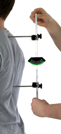 Baseline Baseline® Scoliometer® Metal Spine Gauge — for Alignment in Clinical and Institutional Care