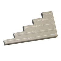 Baseline Skinfold Caliper - Accessory - Calibration Block only — for Body Composition in Clinical and Institutional Care