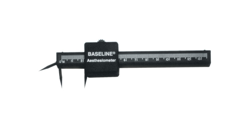 Baseline Aesthesiometer - Plastic - 2-point Discriminator with 3rd point — for Sensation in Clinical and Institutional Care