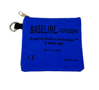 Baseline 2-point Disk-Criminator, 2 Disk Set, Metal Tips — for Sensation in Clinical and Institutional Care