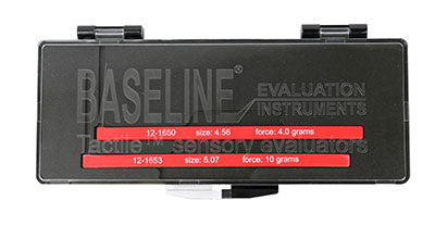 Baseline Tactile Monofilament - 2-piece Set - Protective Sensation - 4.56, 5.07 gram — for Sensation in Clinical and Institutional Care