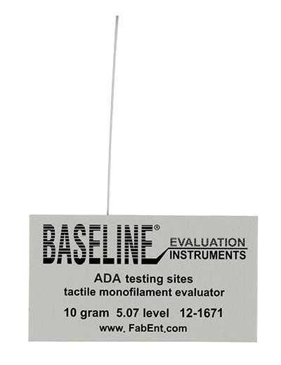 Baseline Tactile Monofilament - ADA Program - Disposable - 5.07 - 10 gram - Single unit — for Sensation in Clinical and Institutional Care