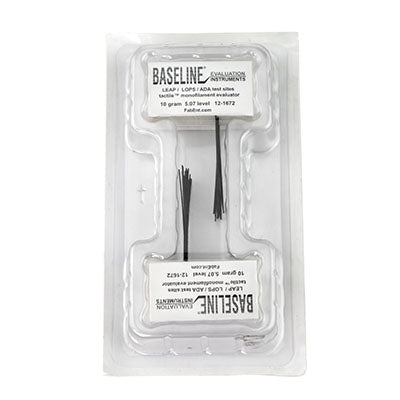 Baseline Tactile Monofilament - ADA/LEAP/LOPS - Disposable - 5.07 - 10 gram - 40 ea. — for Sensation in Clinical and Institutional Care