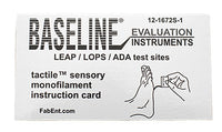 Baseline Tactile Monofilament - ADA/LEAP/LOPS - Disposable w/sleeve - 5.07 - 10 gram - 25 ea. — for Sensation in Clinical and Institutional Care