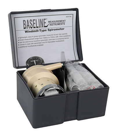 Baseline Windmill Type Spirometer — for Lung Capacity in Clinical and Institutional Care