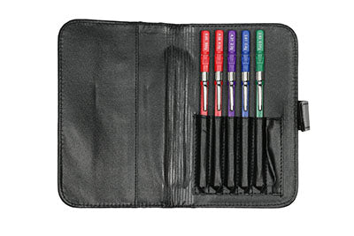 Baseline Fold-Up Monofilament, Evaluator Hand Set with Case (Set of 5: 2.83, 3.61, 4.31, 4.56, 6.65) — for Sensation in Clinical and Institutional Care
