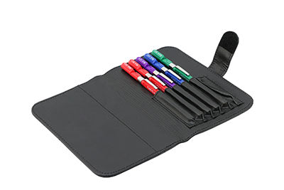 Baseline Fold-Up Monofilament, Evaluator Hand Set with Case (Set of 5: 2.83, 3.61, 4.31, 4.56, 6.65) — for Sensation in Clinical and Institutional Care