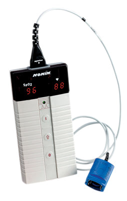 Nonin Pulse Oximeter - Fingertip with Handheld Monitor - 8500 series — for Oxygen Saturation Monitoring