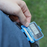 Baseline Standard Pedometer, Step, Distance & Calorie, Includes Strap — for Time & Distance in Clinical and Institutional Care