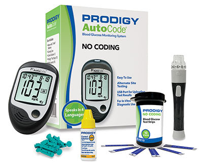 Prodigy Autocode Gloucose Meter — for Medical Essentials in Clinical and Institutional Care