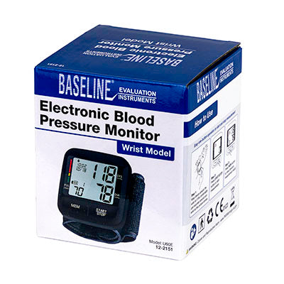 Baseline Wristwatch Blood Pressure and Pulse Monitor — for BP, Oxygen, Pulse in Clinical and Institutional Care
