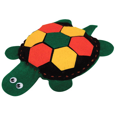 Allen Diagnostic Module Felt Turtle, Pack of 6 — for Manipulation in Clinical and Institutional Care
