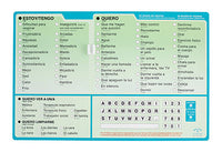Acuity Medical EZ Communication Board, Spanish Word Board — for Communication Boards in Clinical and Institutional Care
