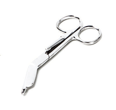 ADC Lister Bandage Scissors with Clip, 4 1/2", Stainless Steel — for Medical Essentials in Clinical and Institutional Care