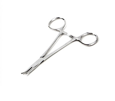 ADC Kelly Hemostatic Forceps, Curved, 6 1/4", Stainless — for Medical Essentials in Clinical and Institutional Care