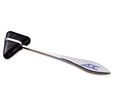 ADC Taylor Neurological Hammer, 7 1/2", Black — for Sensation in Clinical and Institutional Care
