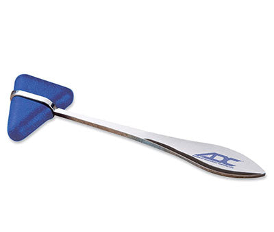 ADC Taylor Neurological Hammer, 7 1/2", Royal Blue — for Sensation in Clinical and Institutional Care