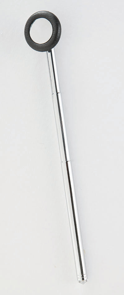ADC Babinski Telescoping Neurological Hammer, 6 3/4" to 15", Black — for Sensation in Clinical and Institutional Care
