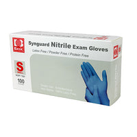 FEI Nitrile Exam Gloves, Latex-Free, Blue, Each (100 pieces per box) — for PPE in Clinical and Institutional Care