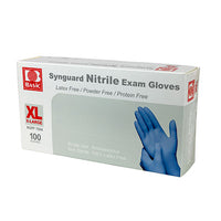 FEI Nitrile Exam Gloves, Latex-Free, Blue, Each (100 pieces per box) — for PPE in Clinical and Institutional Care