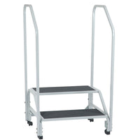 Medcare 2-Step Bariatric Step Stool with Handrail