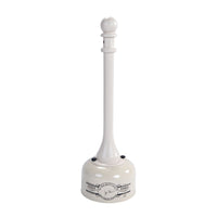 Justrite 1202 Metal Poly Butt Can, 2 Gallon Smoking Receptacles