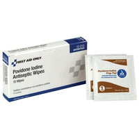 First Aid Only PVP Iodine Wipes (Pack of 200)