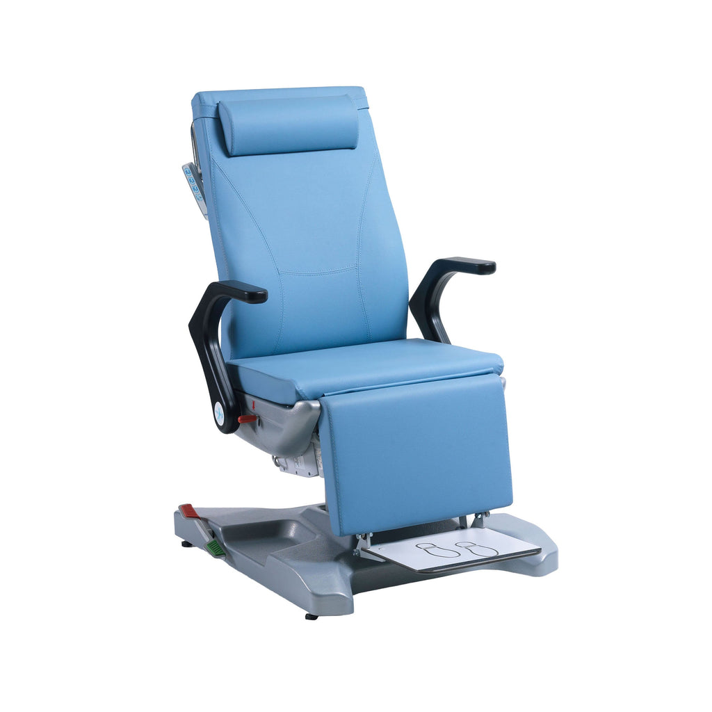 Nitrocare LIVIA 902 Motorized ENT Medical Exam Chair with Adjustable Headrest and Foot Control