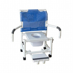 MJM 22" Wide Shower Chair, 375 lb Capacity