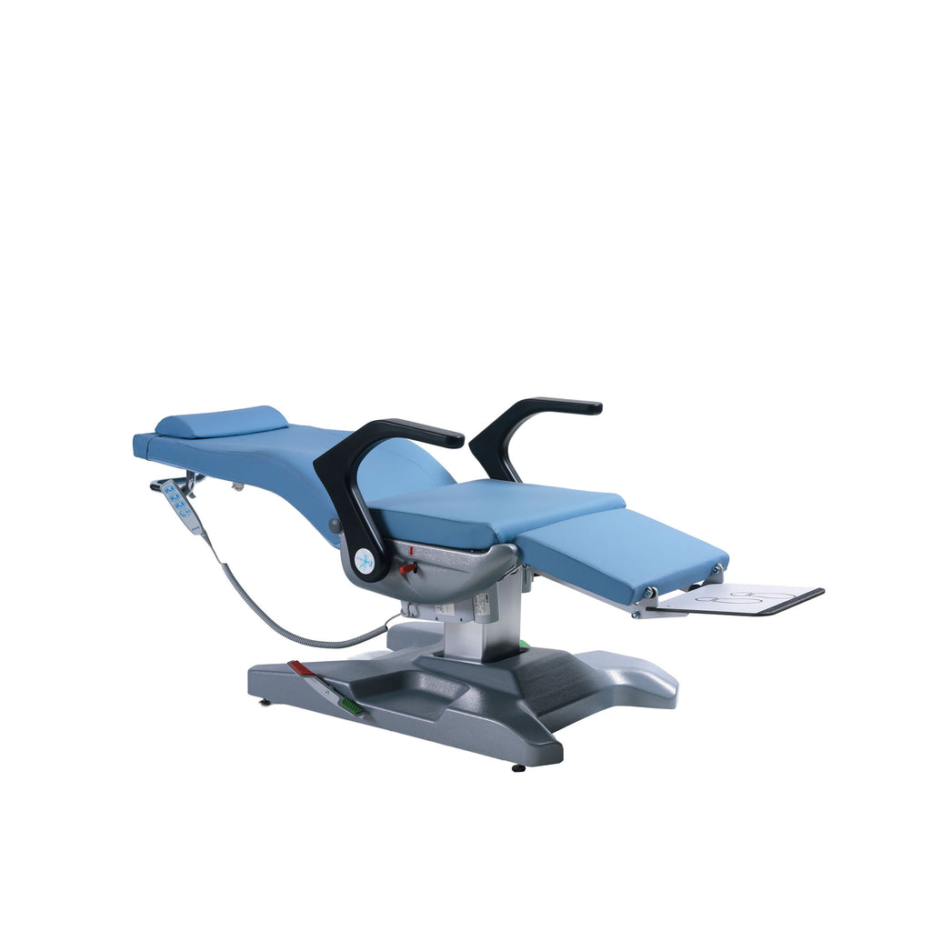 Nitrocare LIVIA 902 Motorized ENT Medical Exam Chair with Adjustable Headrest and Foot Control