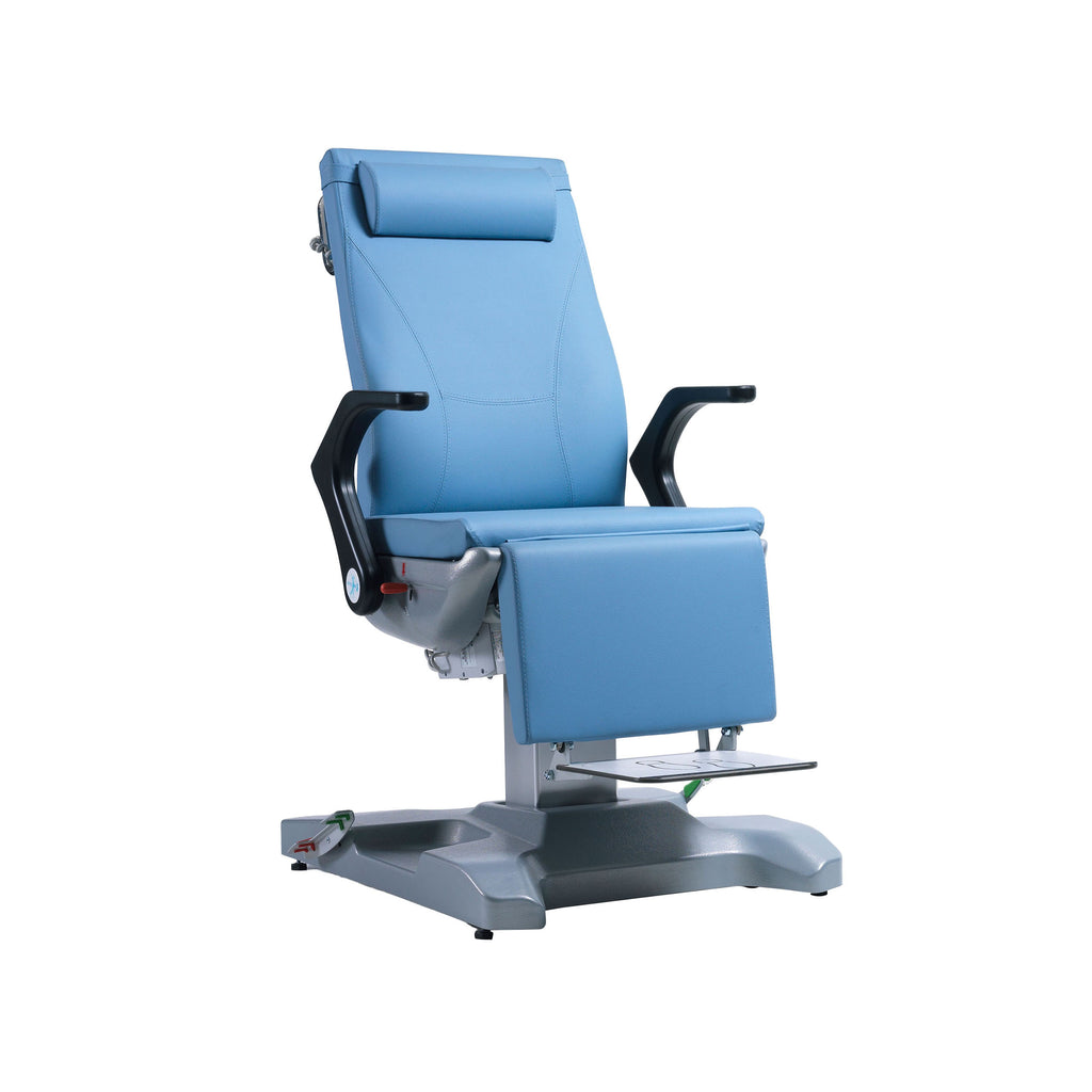 Nitrocare LIVIA 902 Motorized ENT Medical Exam Chair with Adjustable Headrest and Foot Control