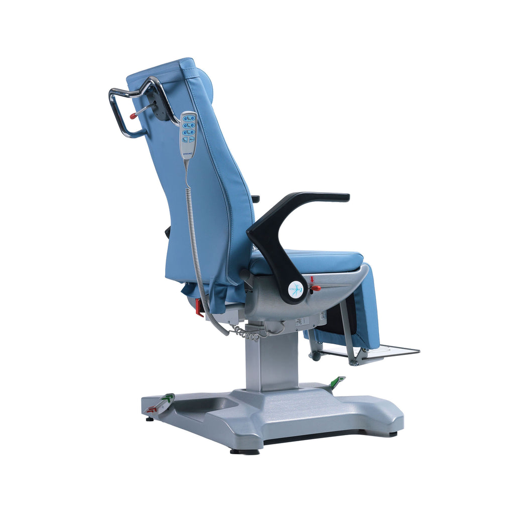 Nitrocare LIVIA 902 Motorized ENT Medical Exam Chair with Adjustable Headrest and Foot Control