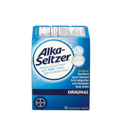 First Aid Only Alka-Seltzer, 72 Tablets per Box