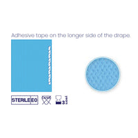 SUBMED Sterile 2-Layer Side-Adhesive Surgical Drapes