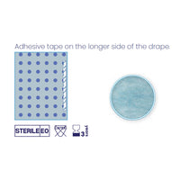 SUBMED Sterile 3-Layer Side-Adhesive Surgical Drapes