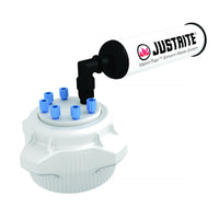 Justrite VaporTrap Cap with Filter Kit, 83mm Cap, 6 Ports 1/8'' OD Tubing