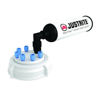 Justrite VaporTrap UN/DOT Cap with Filter Kit, 70mm Cap, 6 Ports 1/8'' OD Tubing