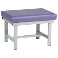 Medcare Single Wide Seating Bench - Steel Base