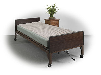 Drive Convoluted Eggcrate Foam Mattress Pad, 33" x 74" x 4" — for Exercise and Therapy Floor Work