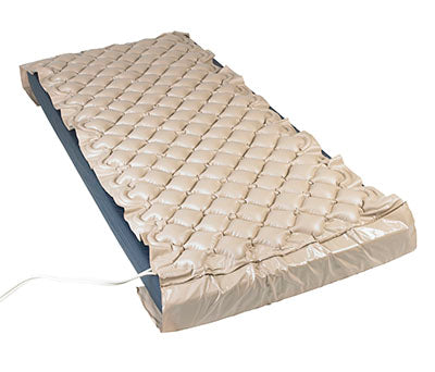 Drive Med-Aire pad with end flaps (123"Lx36"Wx2.5"H) for variable pressure alternating pressure pump — for Exercise and Therapy Floor Work