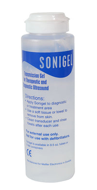Mettler Sonigel Ultrasound couplet, 250 ml bottle — for Electrotherapy Pain Management