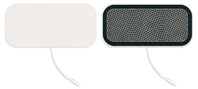 UltraStim X, white cloth, 2" x 4" rectangle, 40/case — for Electrotherapy Pain Management