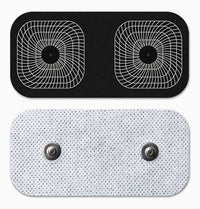 UltraStim UltaStim Snap Electrode, Dual Snap, Rectangle 2" x 4", 40/case — for Electrotherapy Pain Management