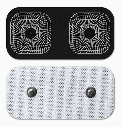 UltraStim UltaStim Snap Electrode, Dual Snap, Rectangle 2" x 4", 40/case — for Electrotherapy Pain Management