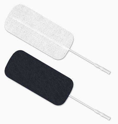 ValuTrode Cloth Electrode, 1.5" x 3.5" Rectangle — for Electrotherapy Pain Management