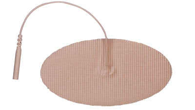 AdvanTrode Elite Electrode, 2"x4" oval, tan tricot, 40/box — for Electrotherapy Pain Management