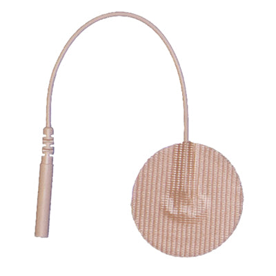 AdvanTrode Elite Electrode, 1.375" round, tan tricot, 40/box — for Electrotherapy Pain Management