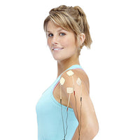 FabStim Premium Gel Self-Adhesive Electrode, White Foam Back, Pack of 4 — for Electrotherapy Pain Management